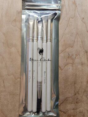 NEW Beau Gachis No. 7 Collection Brushes 5 piece Set SEALED